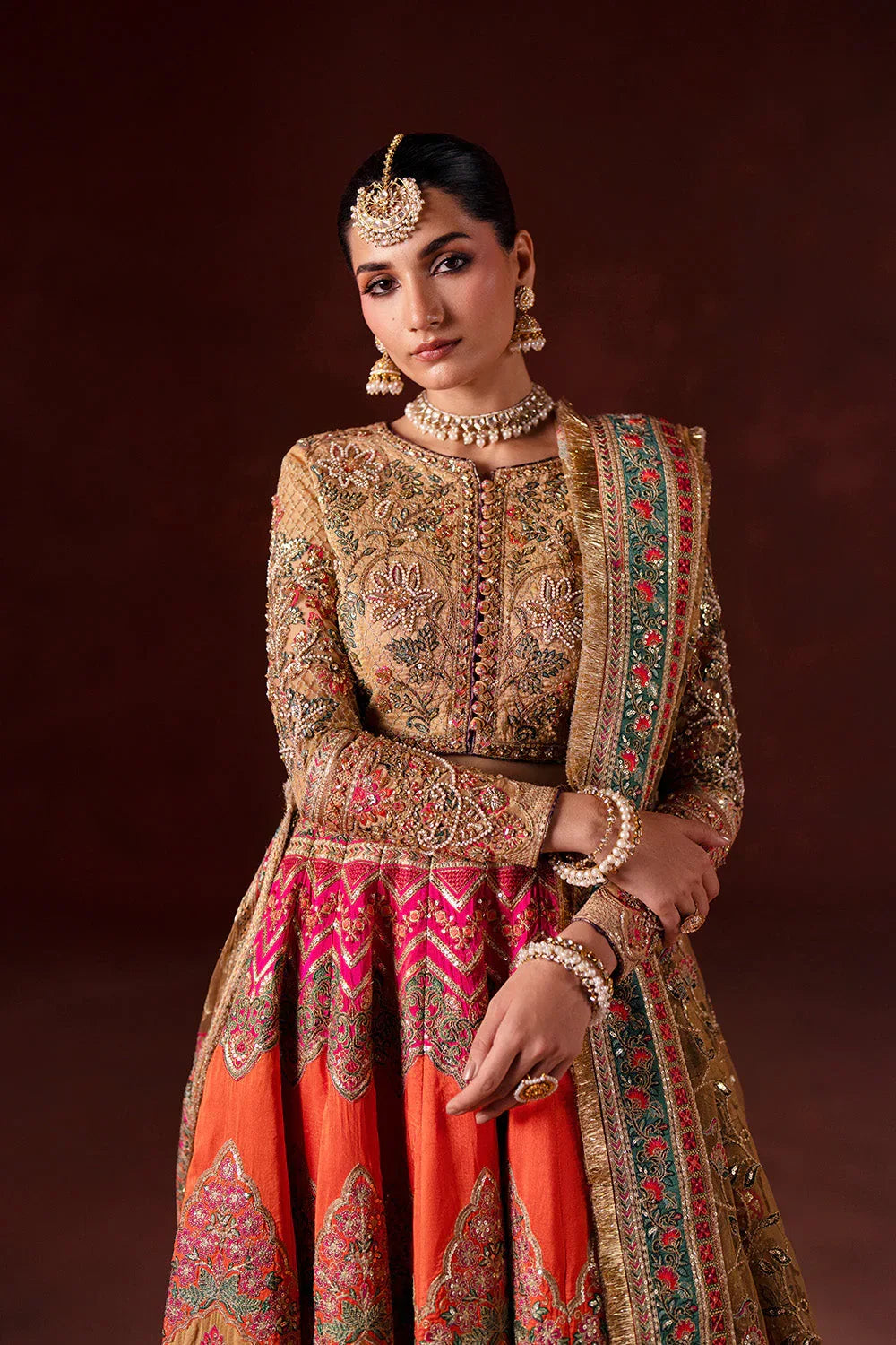 Maryum N Maria | Luxury Silk | RUNG DE BASANTI - MSS5904 - Aqsa Fabrics