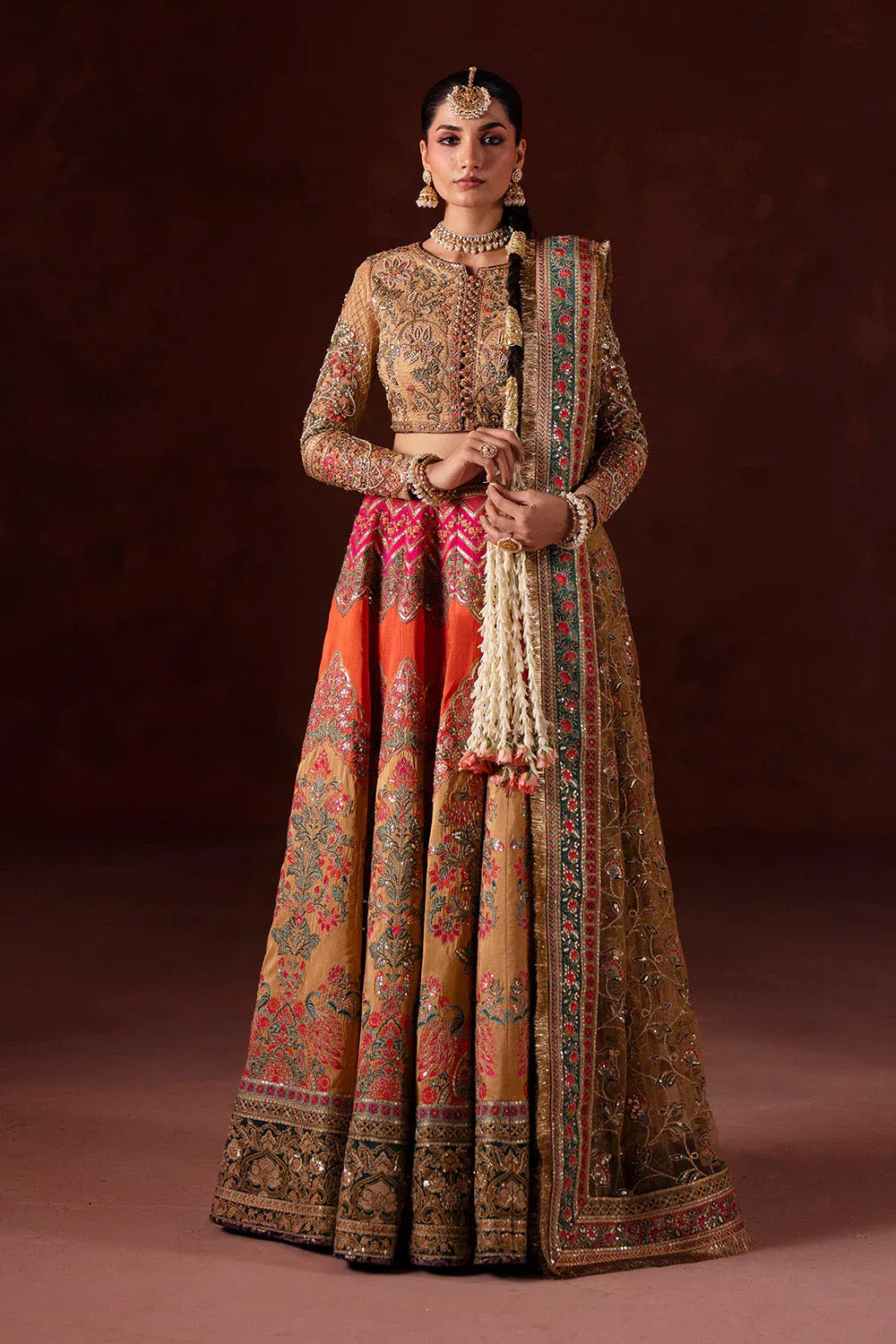 Maryum N Maria | Luxury Silk | RUNG DE BASANTI - MSS5904 - Aqsa Fabrics