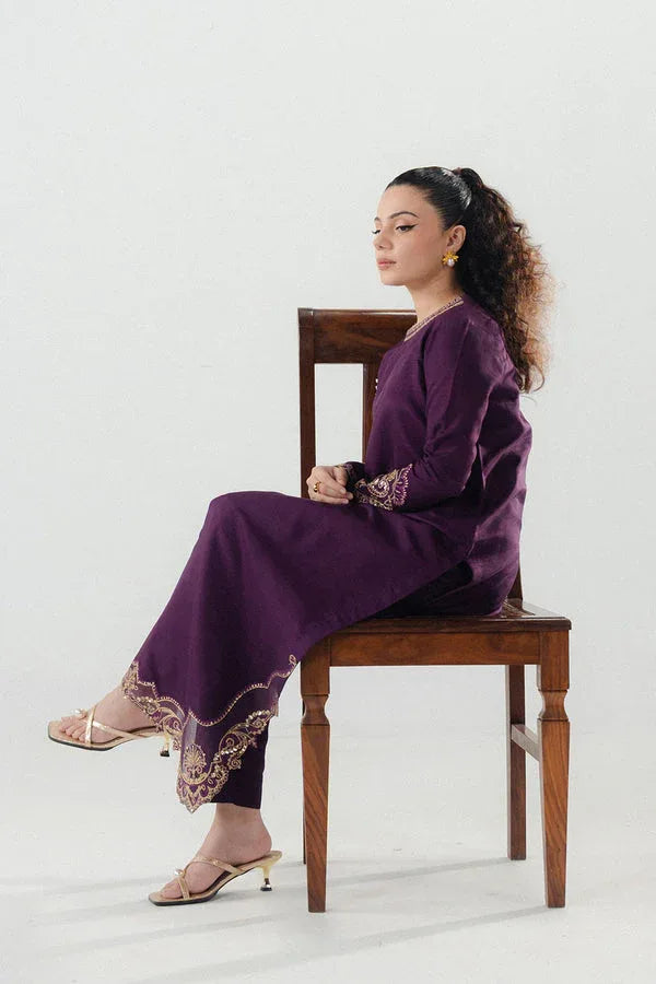 Maryum N Maria | Noura Luxe Pret | BLANCA - MSS5980 - Aqsa Fabrics