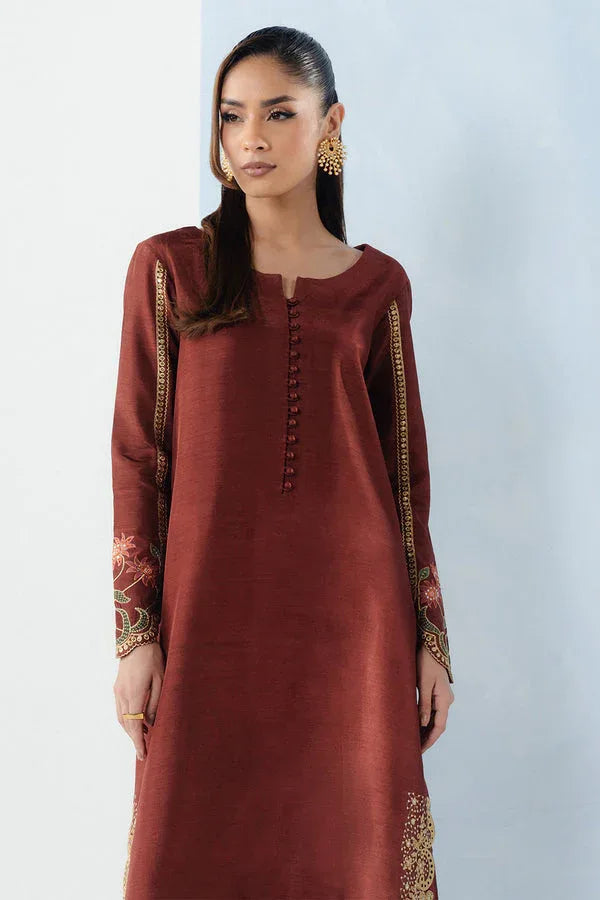 Maryum N Maria | Noura Luxe Pret | DULCIE - MSS5985 - Aqsa Fabrics