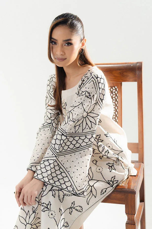 Maryum N Maria | Noura Luxe Pret | ENYA - MSS5990 - Aqsa Fabrics