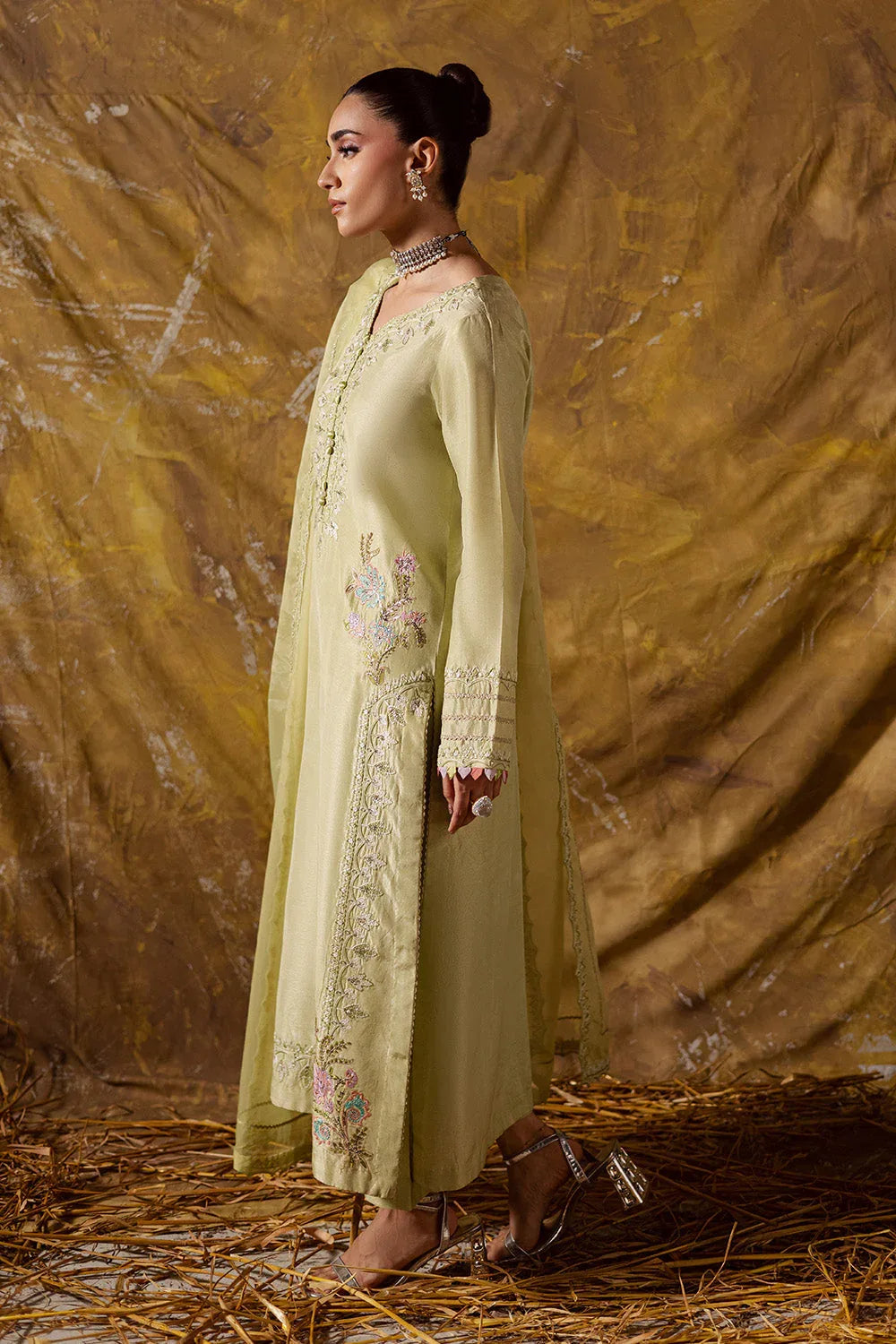 Maryum N Maria | Zarq Festive | FARES - MSS5830 - Aqsa Fabrics
