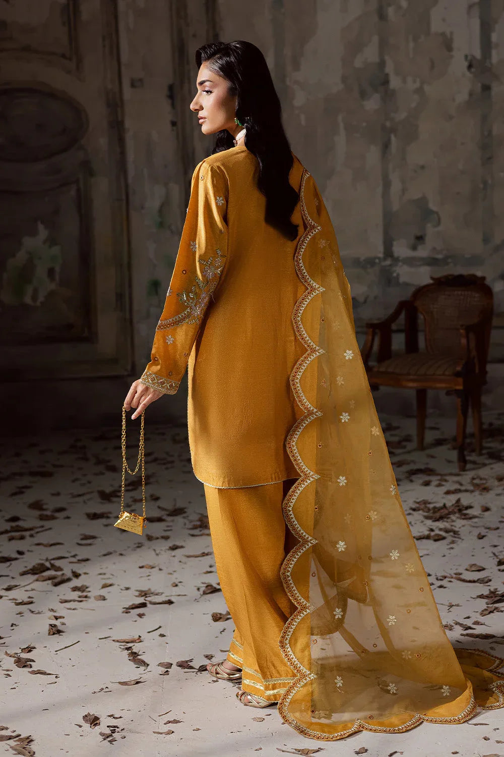 Maryum N Maria | Zarq Festive |VEECI - MSS5833 - Aqsa Fabrics