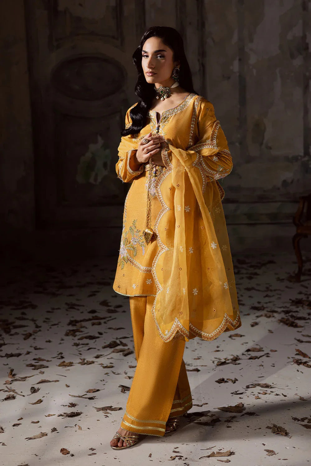 Maryum N Maria | Zarq Festive |VEECI - MSS5833 - Aqsa Fabrics