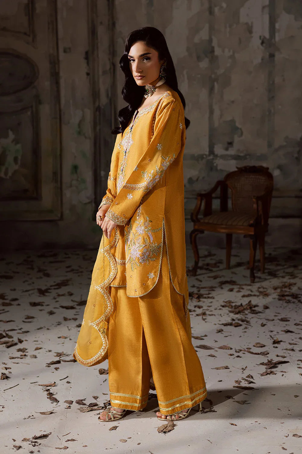 Maryum N Maria | Zarq Festive |VEECI - MSS5833 - Aqsa Fabrics
