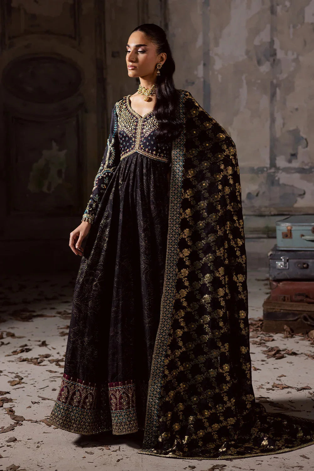 Maryum N Maria | Zarq Festive | MUSY - MSS5835 - Aqsa Fabrics