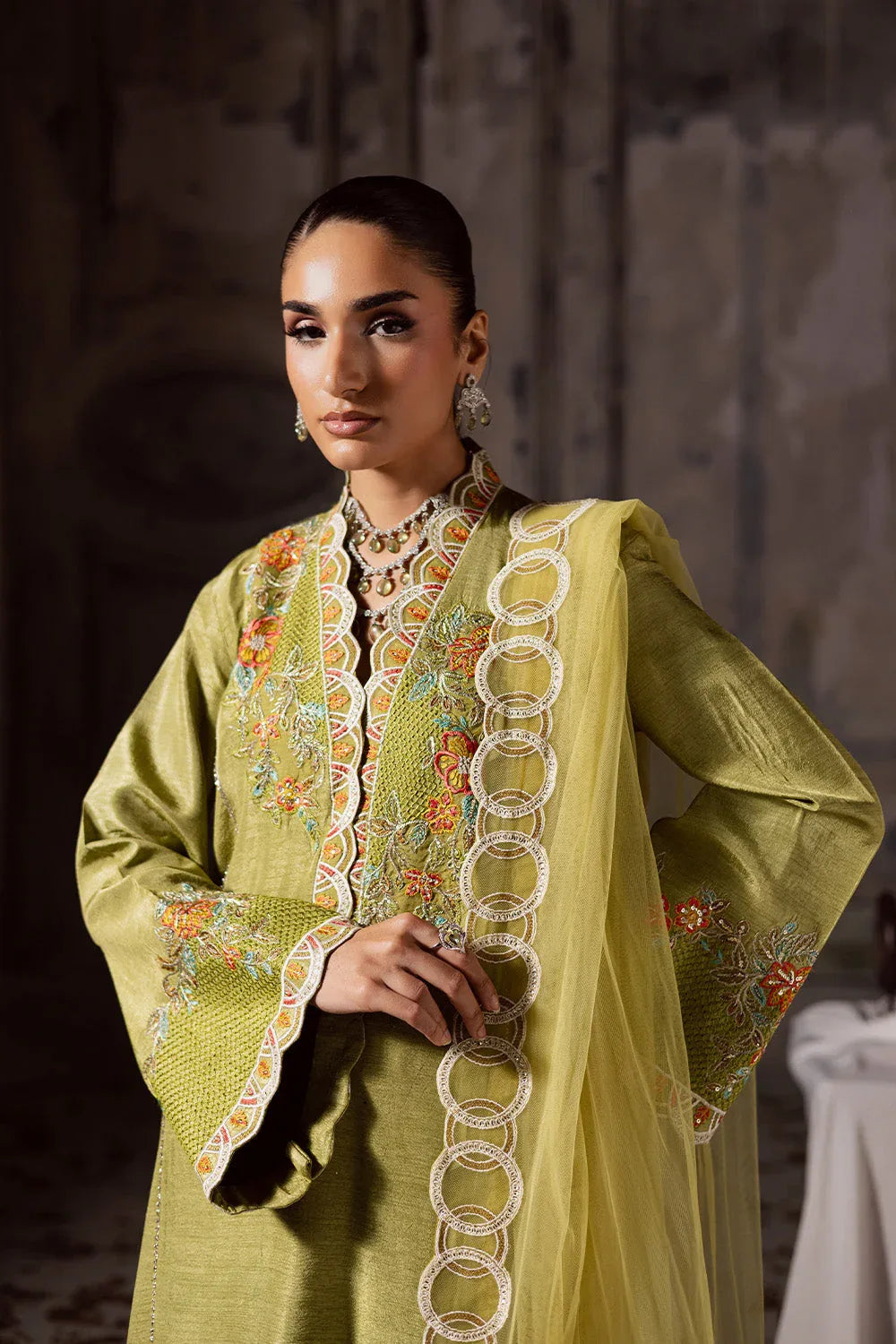 Maryum N Maria | Zarq Festive | ZARAA - MSS5837 - Aqsa Fabrics