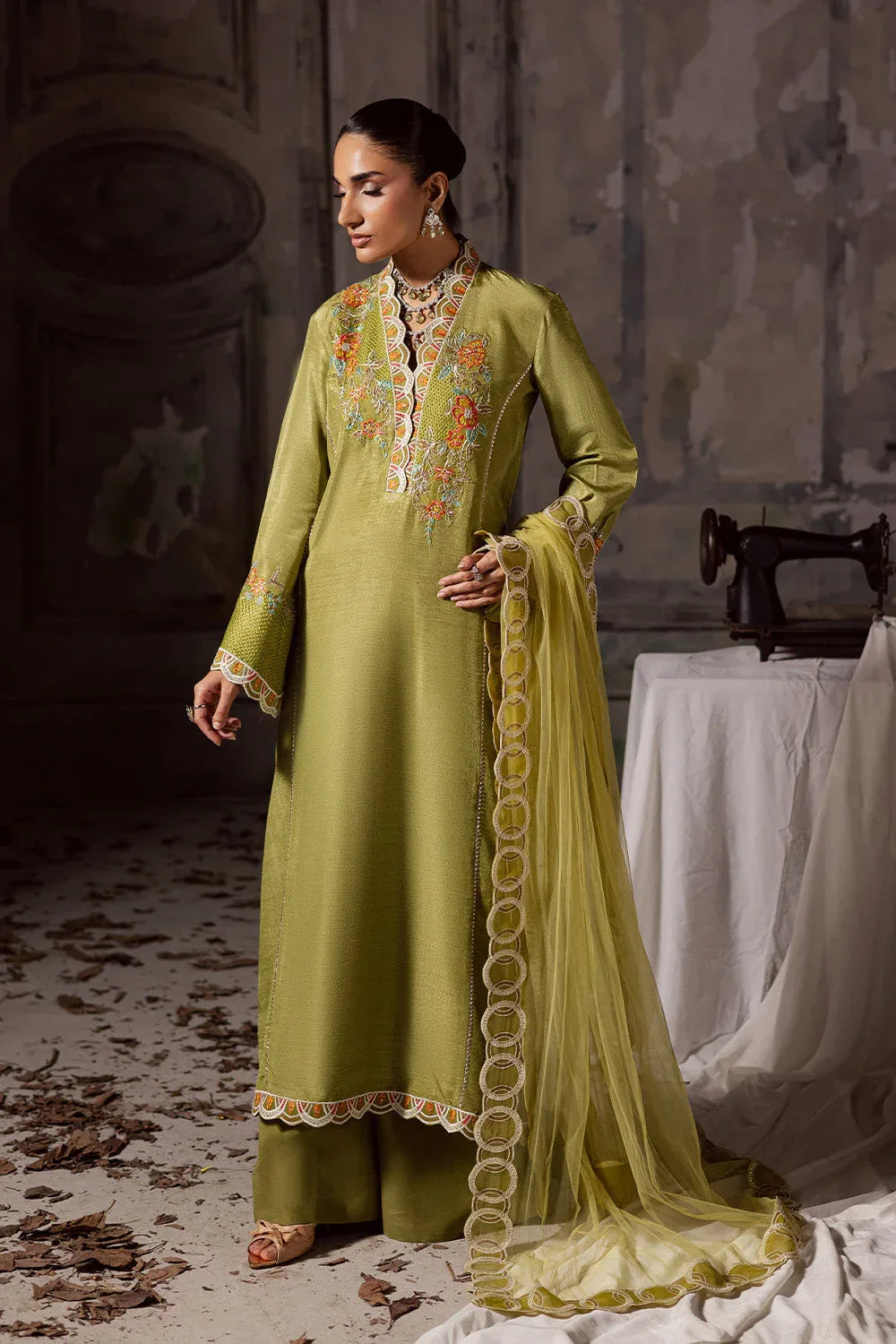Maryum N Maria | Zarq Festive | ZARAA - MSS5837 - Aqsa Fabrics