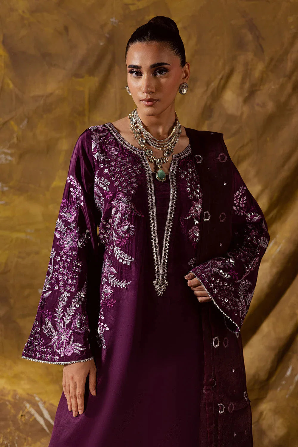 Maryum N Maria | Zarq Festive | ELAAN - MSS5839 - Aqsa Fabrics