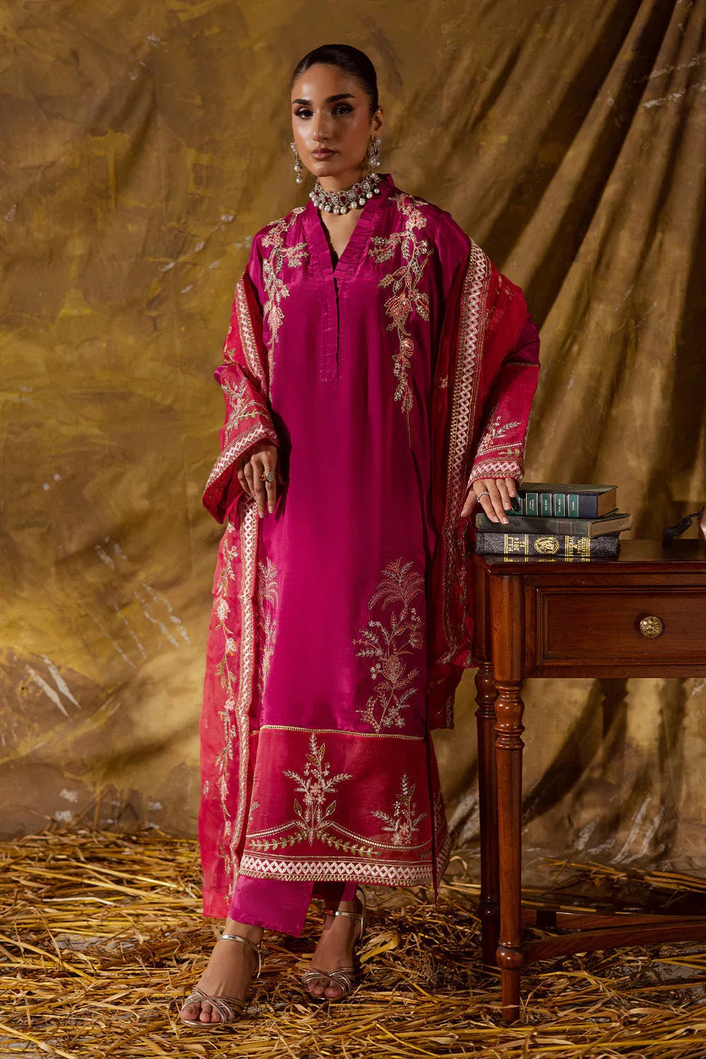 Maryum N Maria | Zarq Festive | SUNY - MSS5840 - Aqsa Fabrics