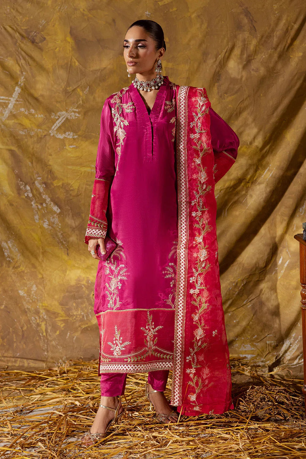 Maryum N Maria | Zarq Festive | SUNY - MSS5840 - Aqsa Fabrics