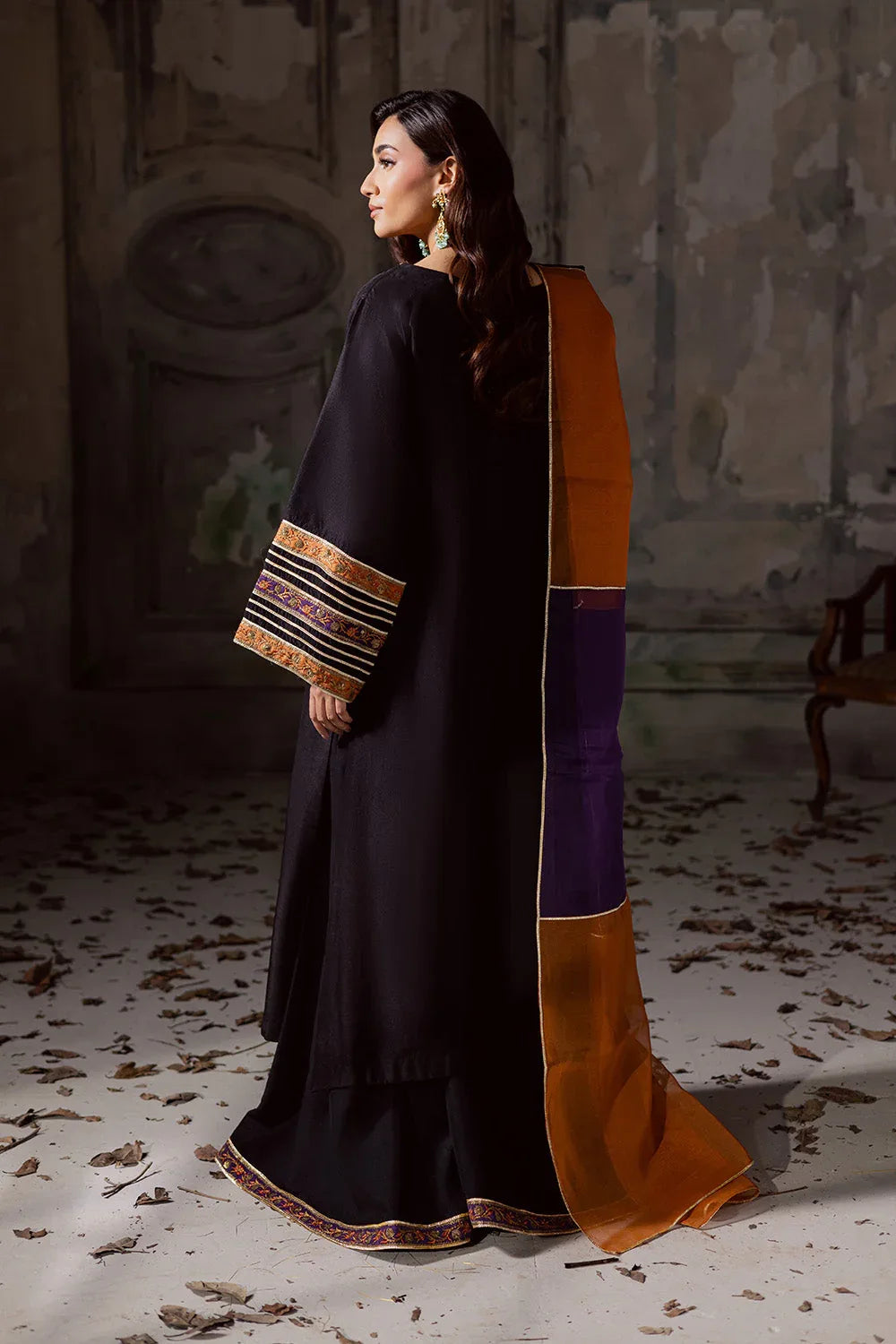 Maryum N Maria | Zarq Festive | OPHERAA - MSS5841 - Aqsa Fabrics