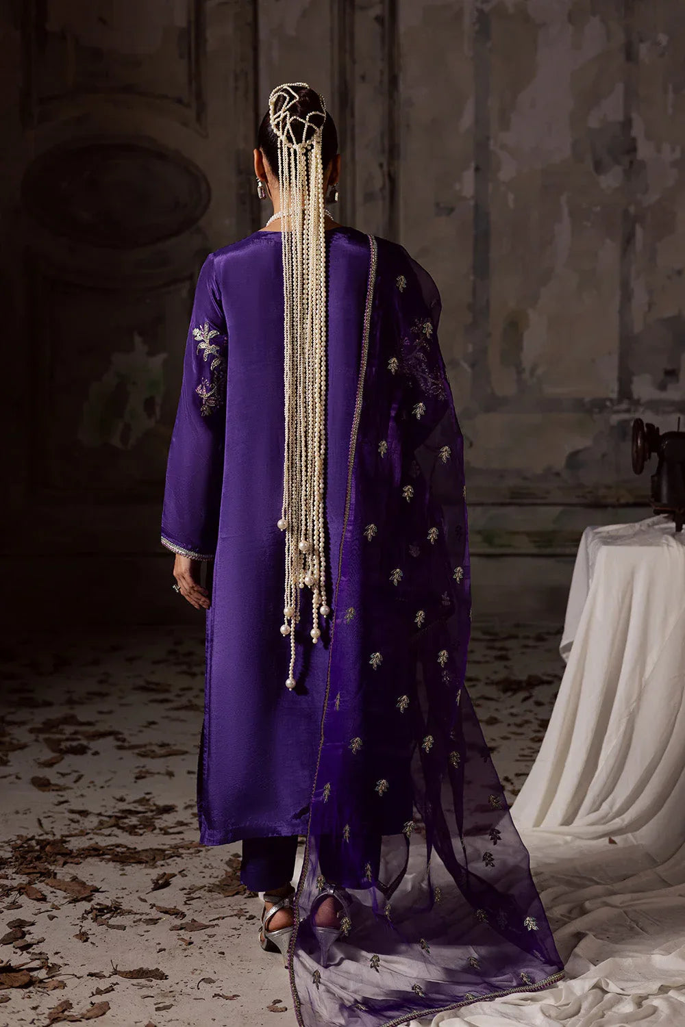 Maryum N Maria | Zarq Festive | AURAA - MSS5842 - Aqsa Fabrics