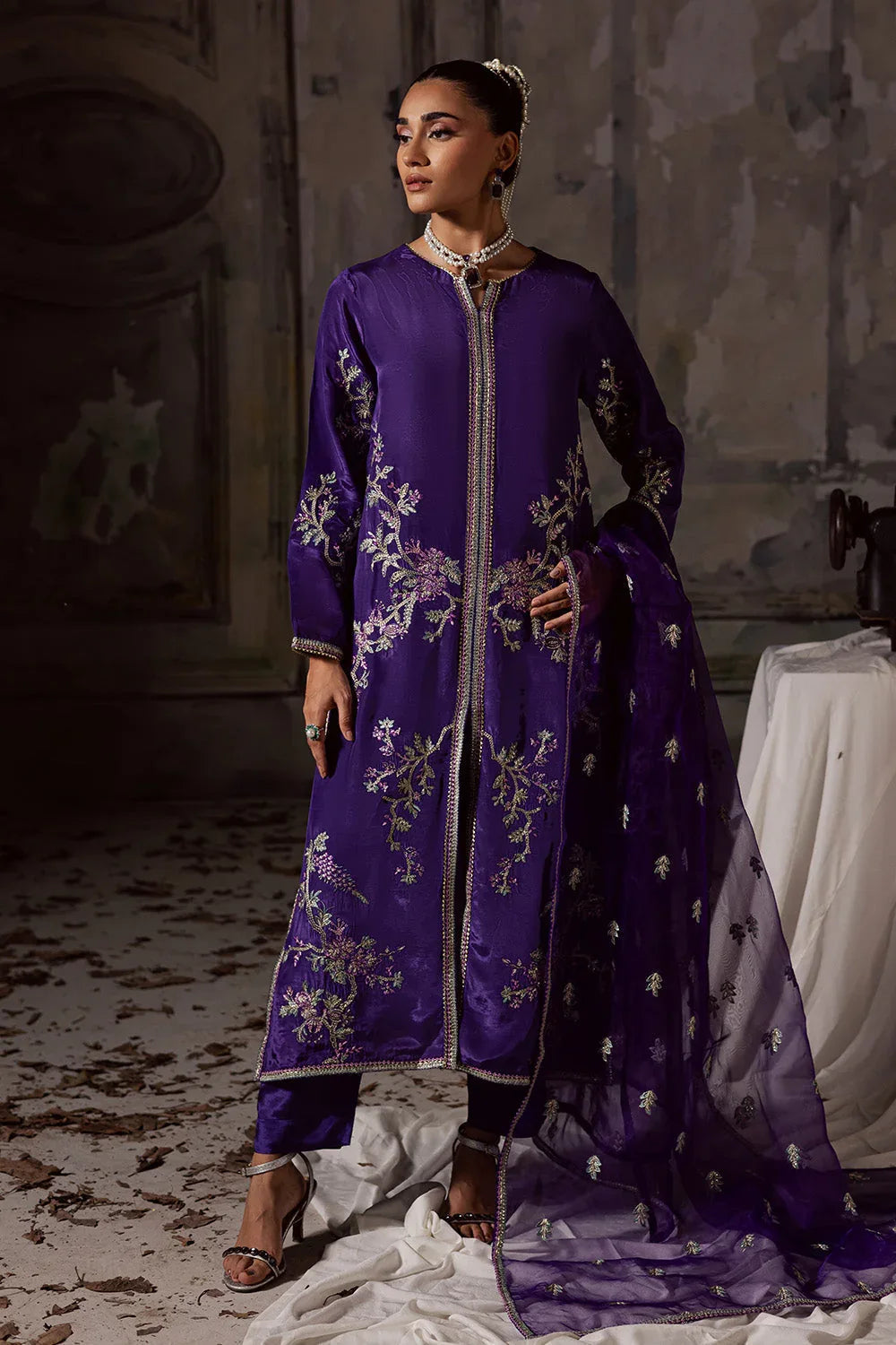 Maryum N Maria | Zarq Festive | AURAA - MSS5842 - Aqsa Fabrics