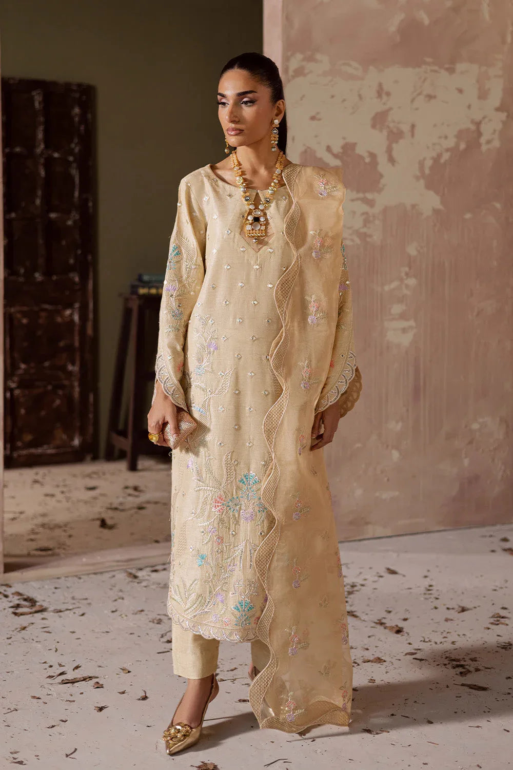 Maryum N Maria | Zarq Festive | REEYA - MSS5843 - Aqsa Fabrics