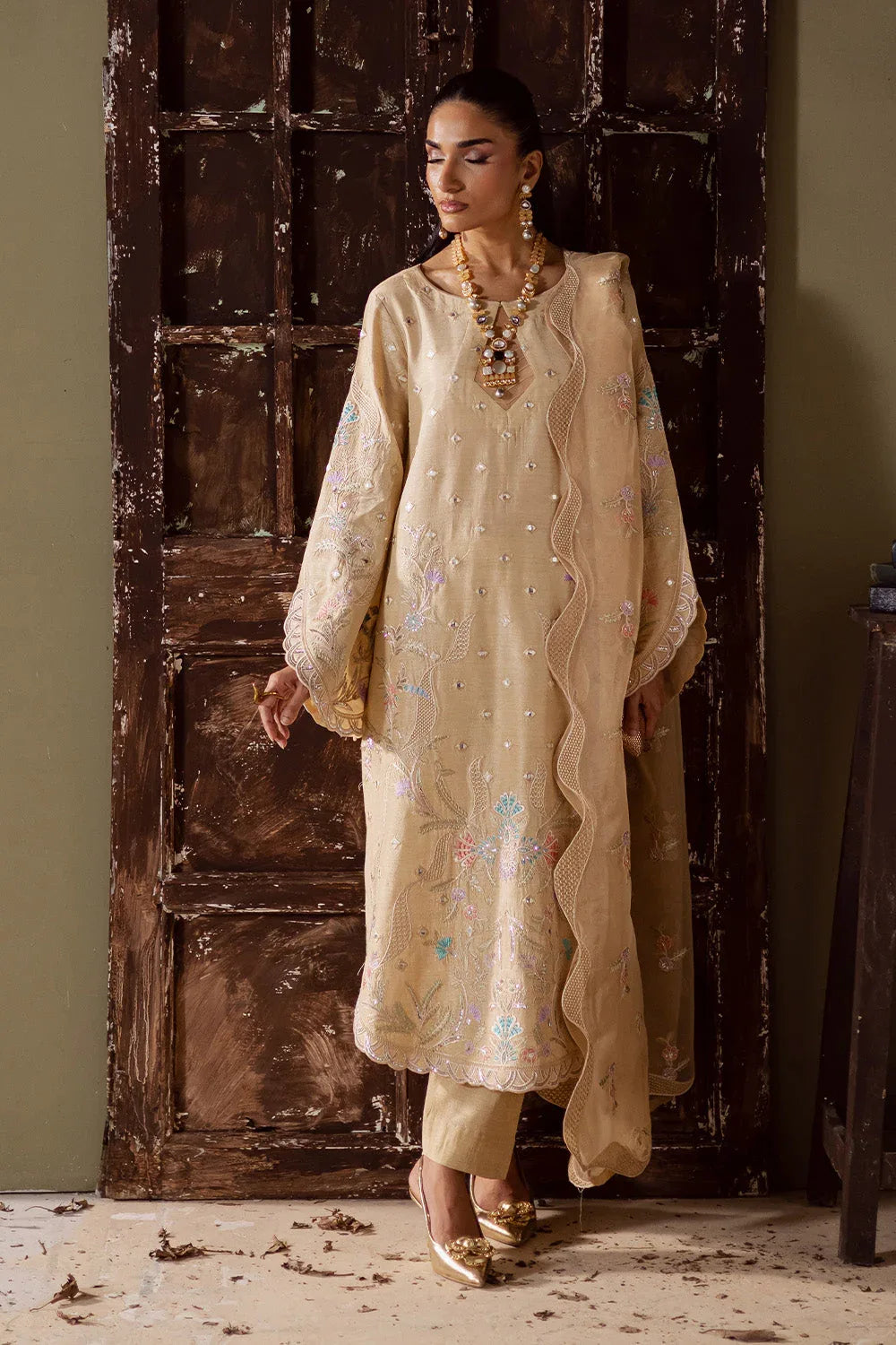 Maryum N Maria | Zarq Festive | REEYA - MSS5843 - Aqsa Fabrics