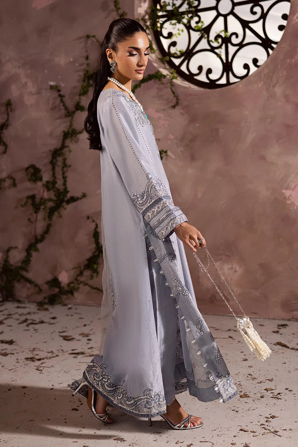 Maryum N Maria | Zarq Festive | ESHYA - MSS5844 - Aqsa Fabrics