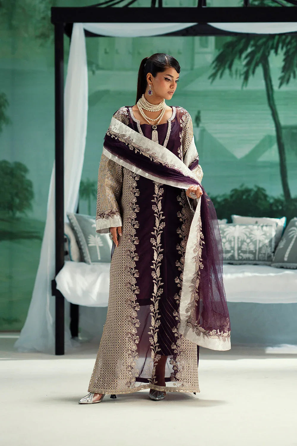 Maryum N Maria | Mushal Formals | ALIIZÉE - MSU5541 - Aqsa Fabrics