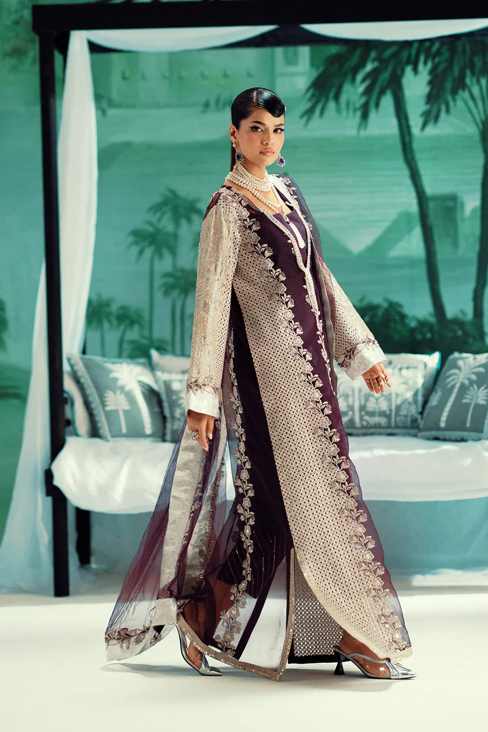 Maryum N Maria | Mushal Formals | ALIIZÉE - MSU5541 - Aqsa Fabrics