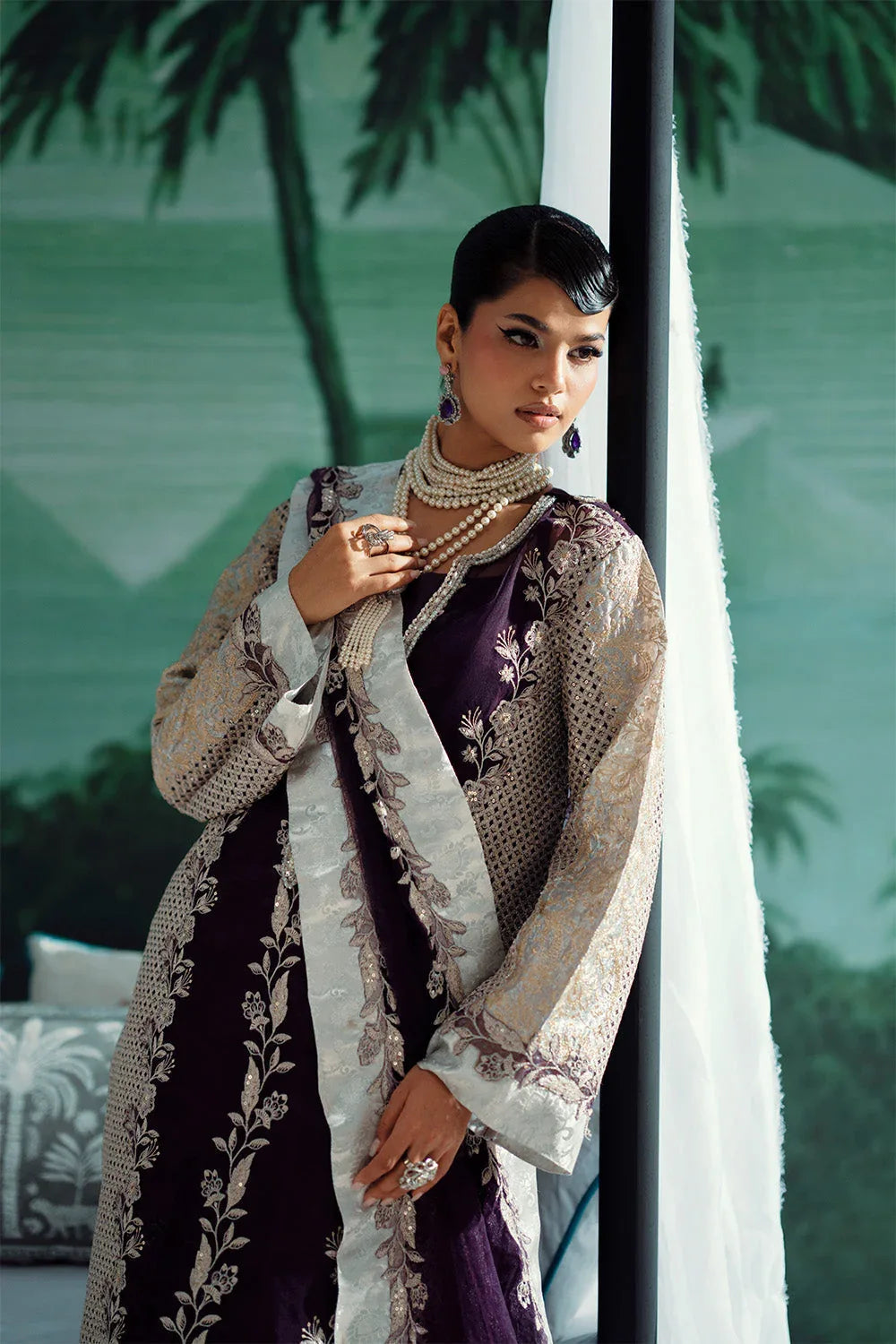 Maryum N Maria | Mushal Formals | ALIIZÉE - MSU5541 - Aqsa Fabrics