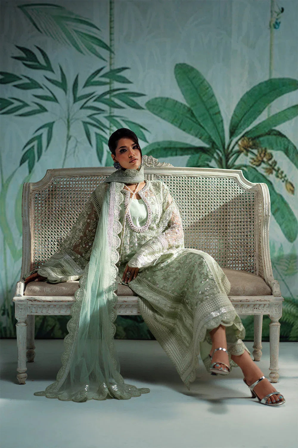 Maryum N Maria | Mushal Formals | CAMÉLIA - MSU5544 - Aqsa Fabrics
