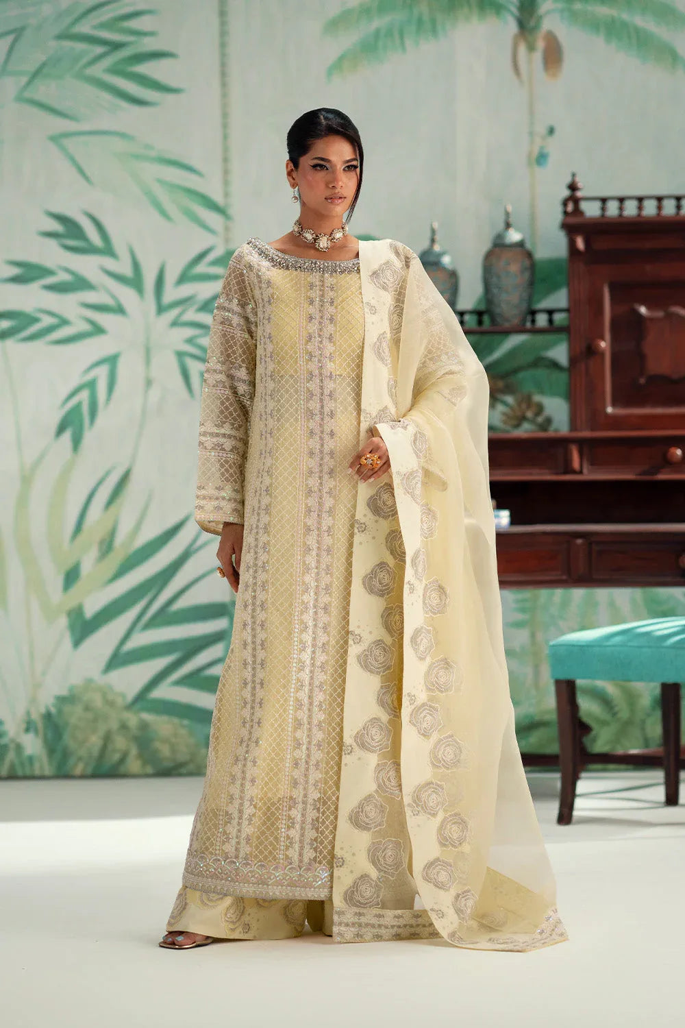 Maryum N Maria | Mushal Formals | YVONNE. - MSU5549 - Aqsa Fabrics