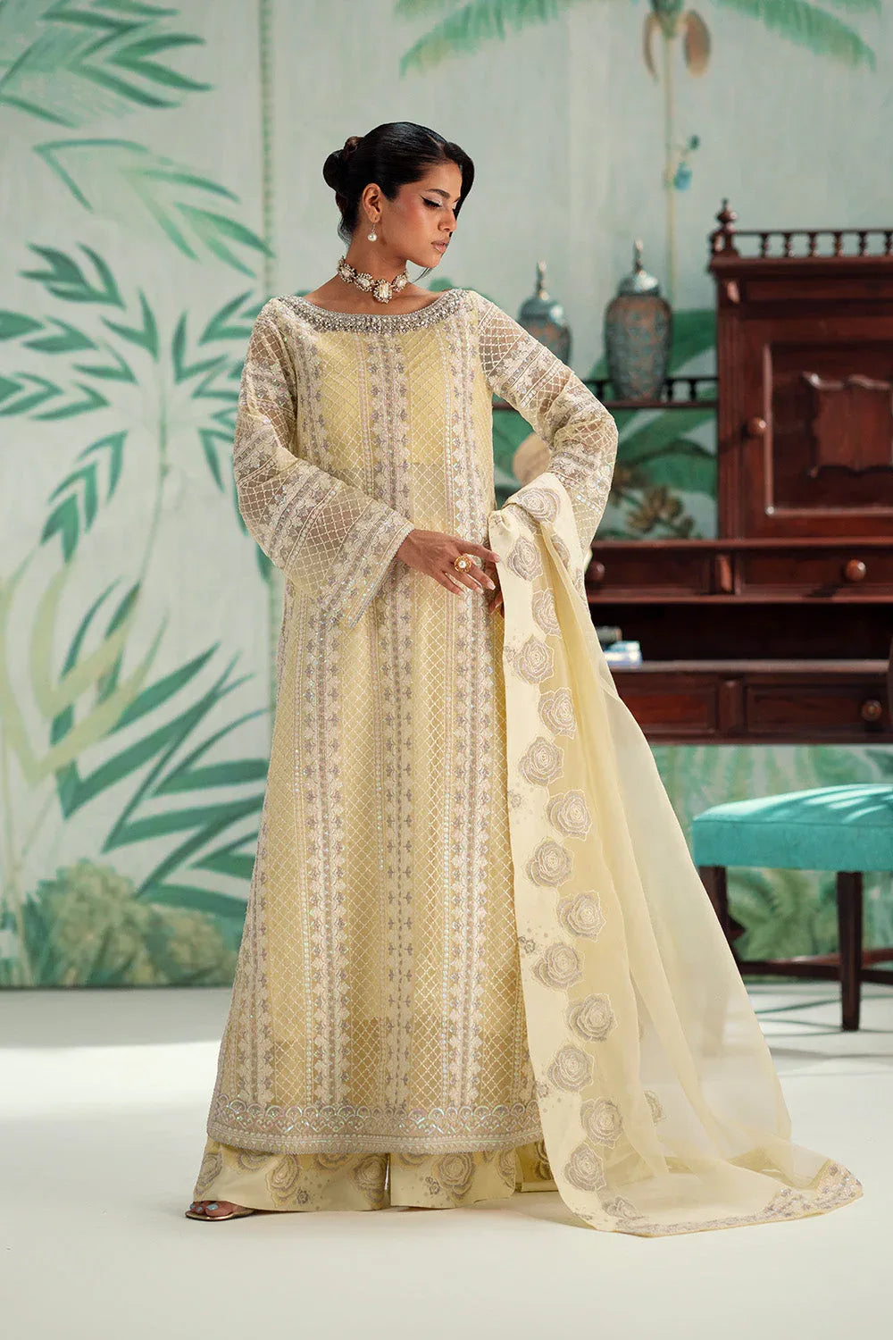 Maryum N Maria | Mushal Formals | YVONNE. - MSU5549 - Aqsa Fabrics