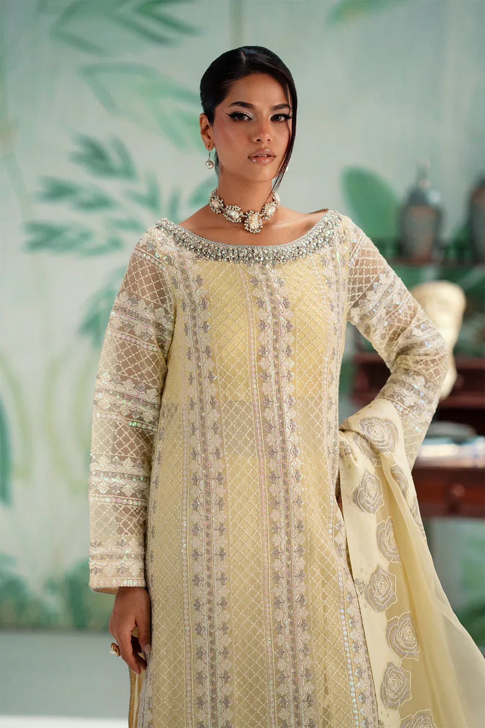 Maryum N Maria | Mushal Formals | YVONNE. - MSU5549 - Aqsa Fabrics