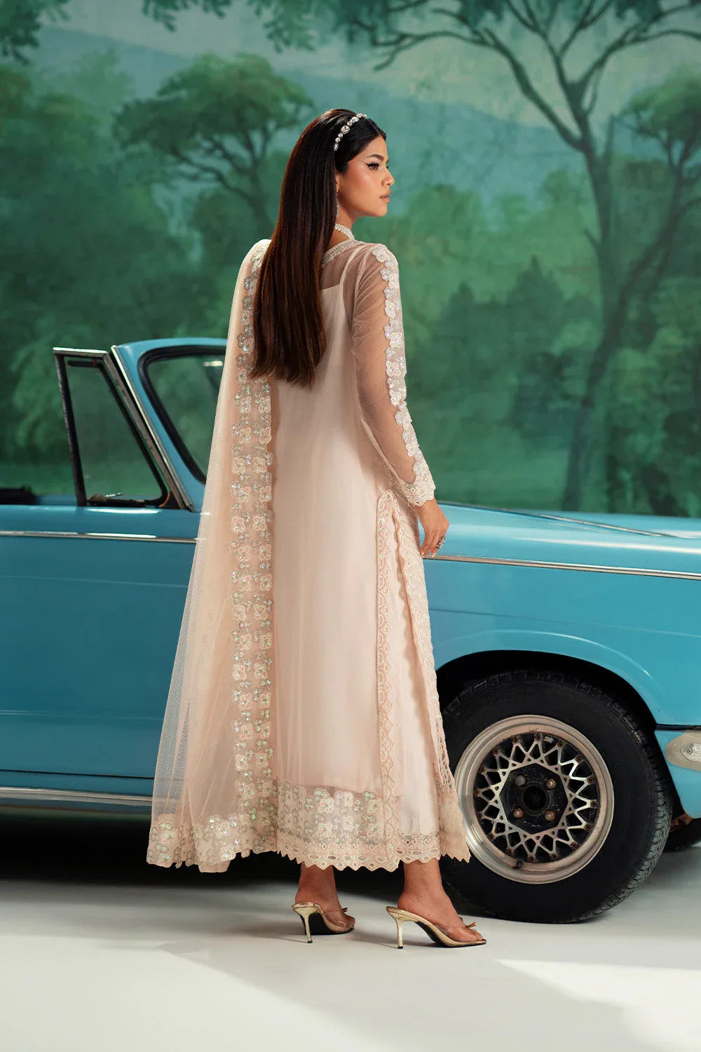 Maryum N Maria | Mushal Formals | CHARLÈNE - MSU5551 - Aqsa Fabrics