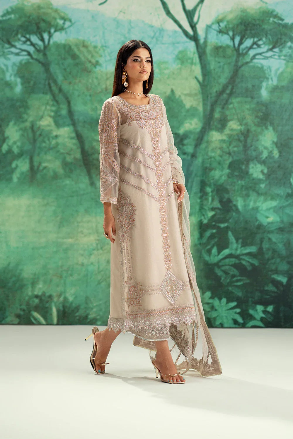 Maryum N Maria | Mushal Formals | GISÈLE - MSU5553 - Aqsa Fabrics