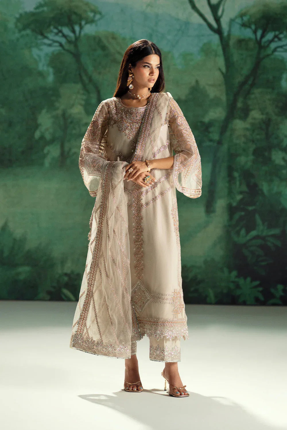 Maryum N Maria | Mushal Formals | GISÈLE - MSU5553 - Aqsa Fabrics