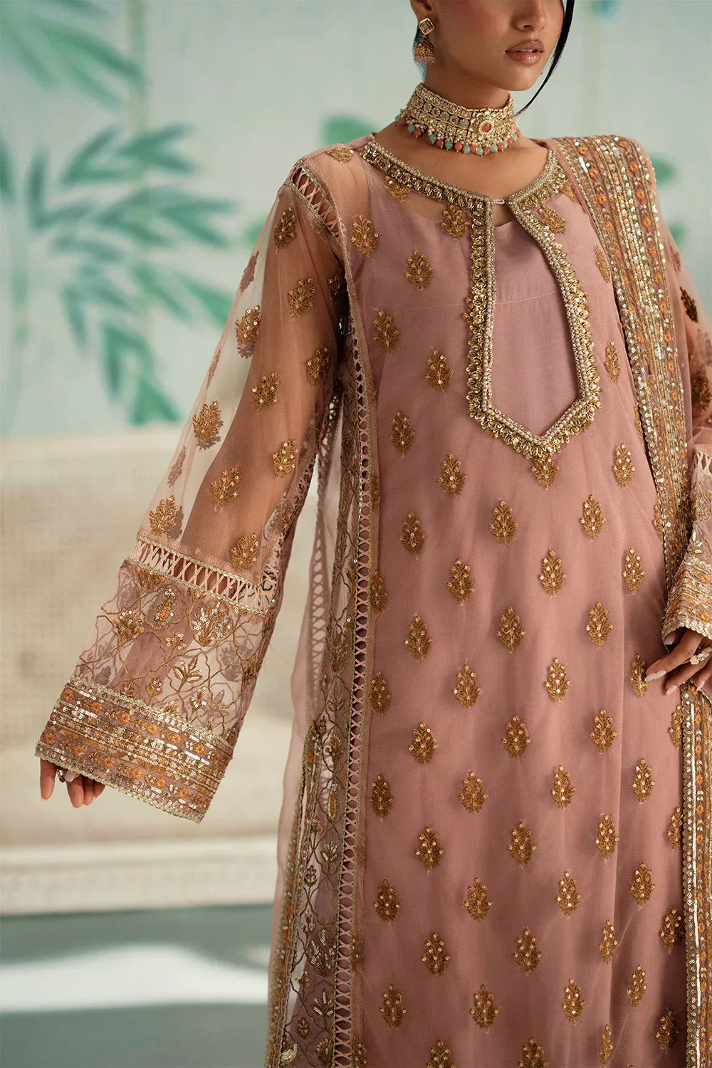 Maryum N Maria | Mushal Formals | NATHALIE - MSU5555 - Aqsa Fabrics