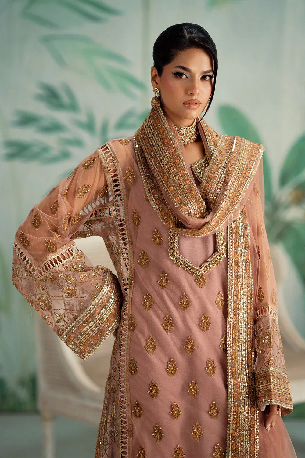 Maryum N Maria | Mushal Formals | NATHALIE - MSU5555 - Aqsa Fabrics