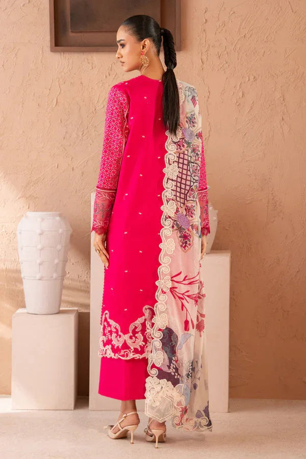 Marjjan | Amani Luxe | MSV-02 A (PINK) - Aqsa Fabrics
