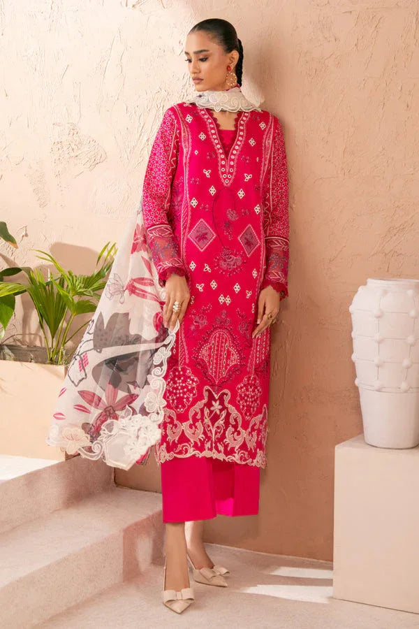 Marjjan | Amani Luxe | MSV-02 A (PINK) - Aqsa Fabrics