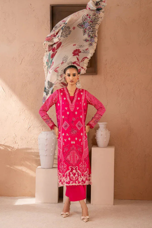 Marjjan | Amani Luxe | MSV-02 A (PINK) - Aqsa Fabrics