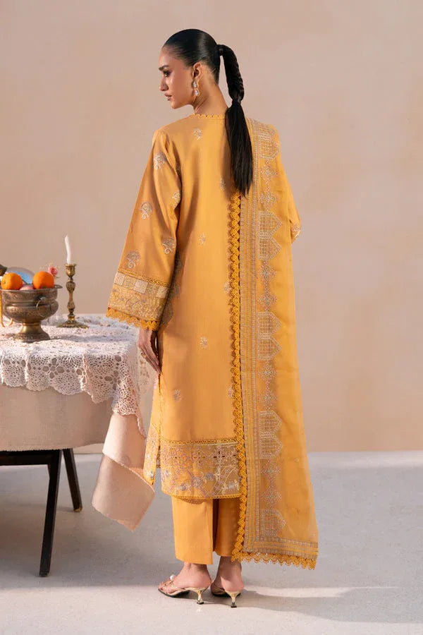 Marjjan | Amani Luxe | MSV-04 B (MUSTARD) - Aqsa Fabrics