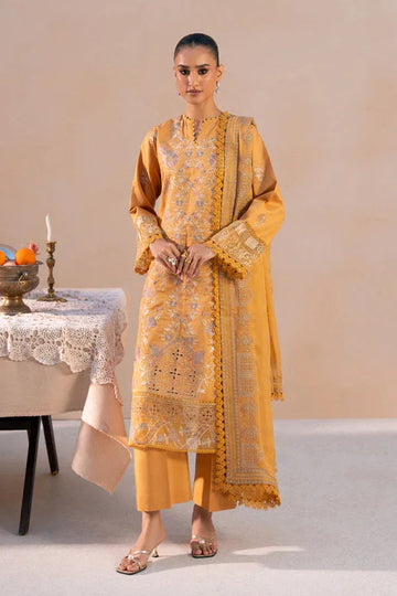Marjjan | Amani Luxe | MSV-04 B (MUSTARD) - Aqsa Fabrics
