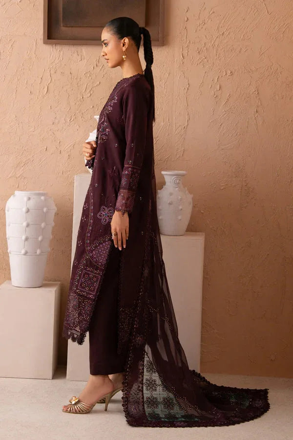 Marjjan | Amani Luxe | MSV-05 B (MAGENTA) - Aqsa Fabrics