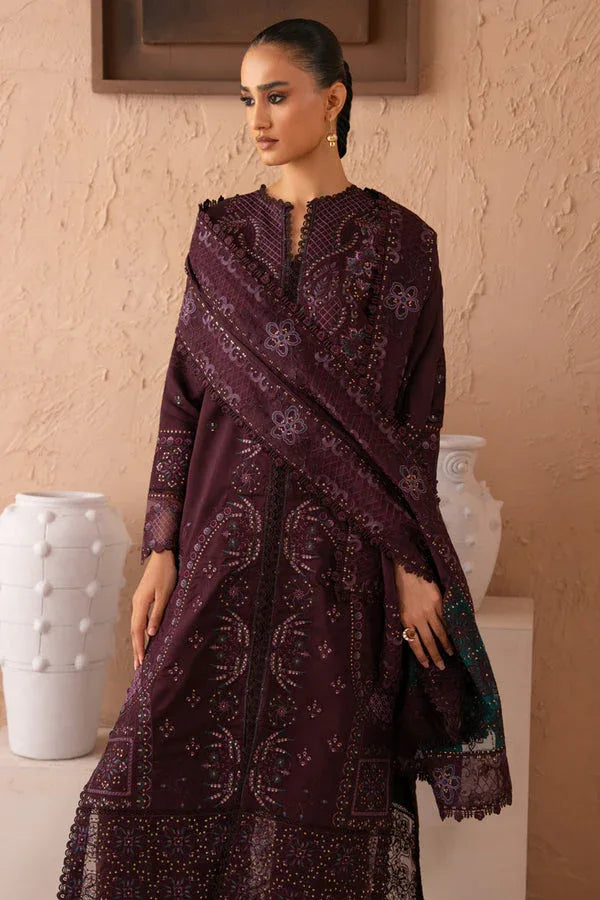 Marjjan | Amani Luxe | MSV-05 B (MAGENTA) - Aqsa Fabrics