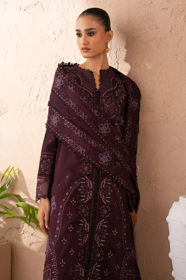 Marjjan | Amani Luxe | MSV-05 B (MAGENTA) - Aqsa Fabrics