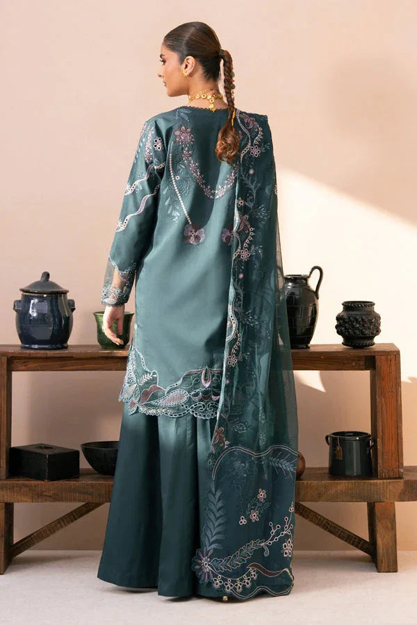 Marjjan | Amani Luxe | MSV-06 A (TEAL) - Aqsa Fabrics