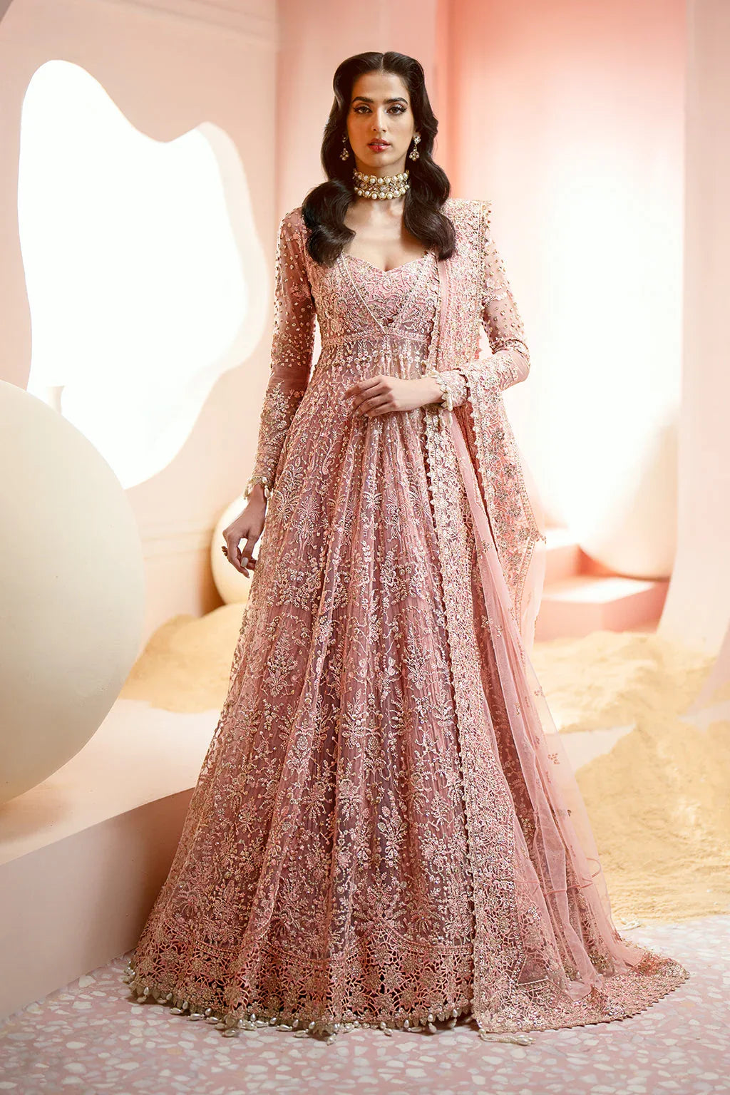 Ayzel | Luminara Wedding Formals | Earl - Aqsa Fabrics