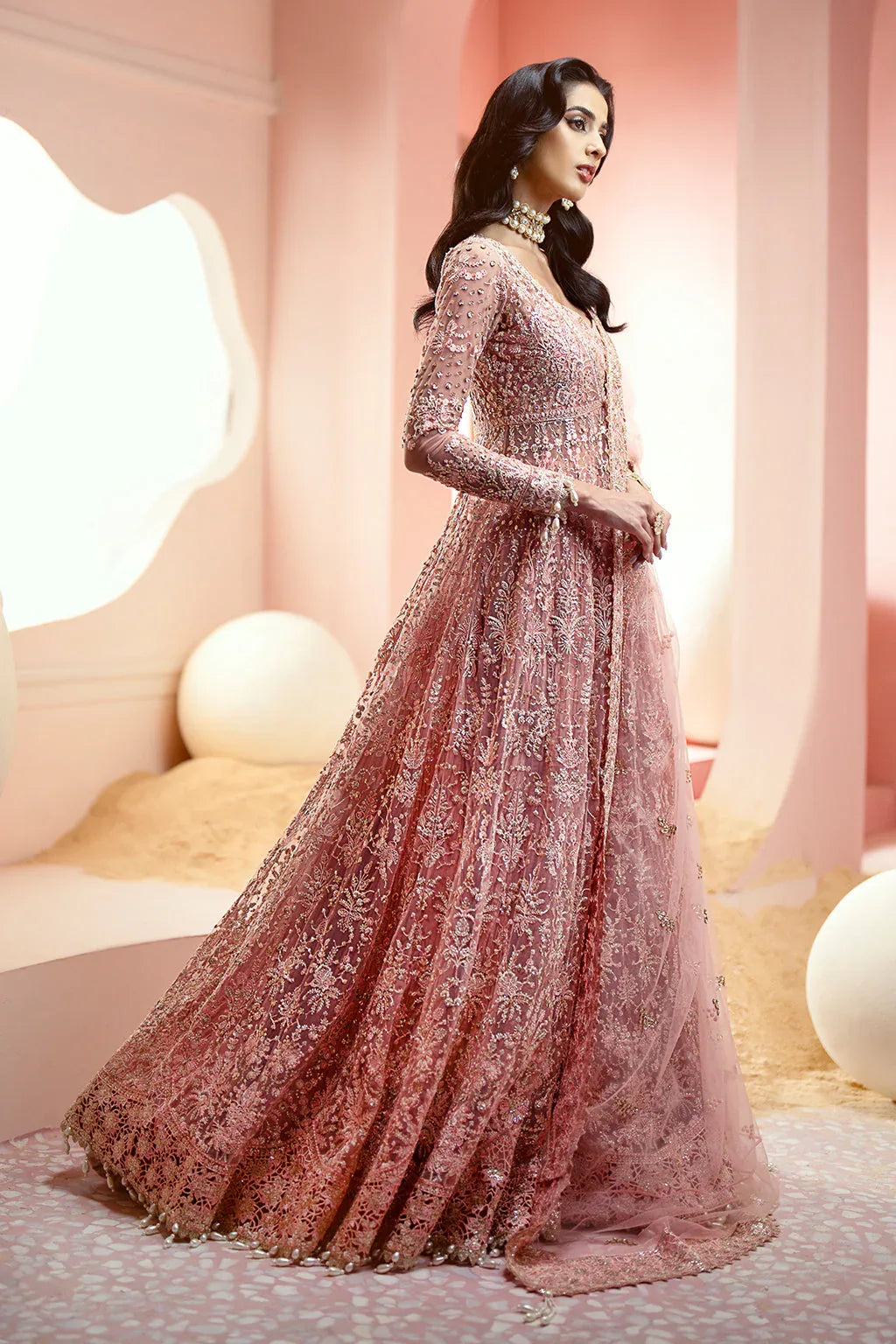 Ayzel | Luminara Wedding Formals | Earl - Aqsa Fabrics