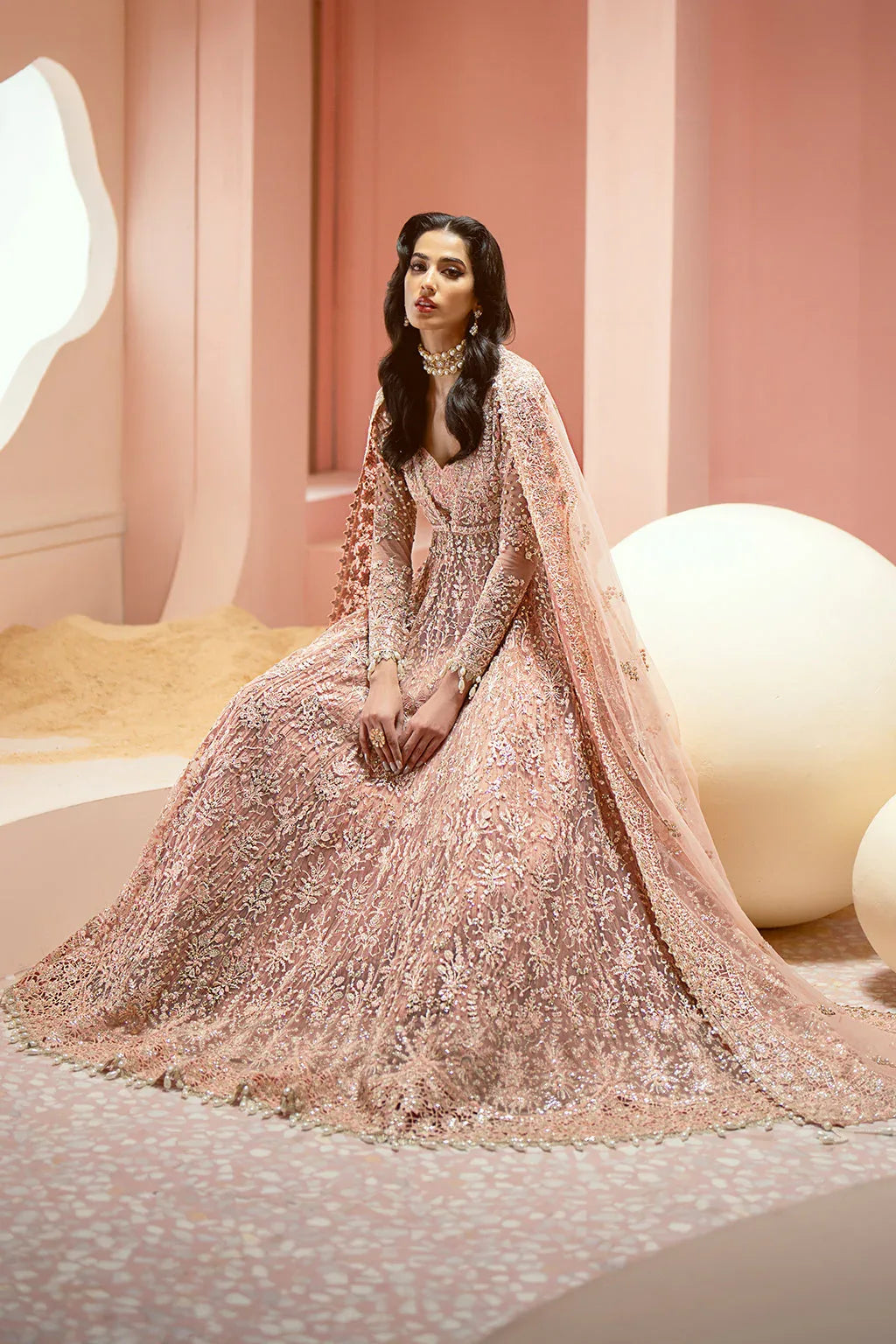 Ayzel | Luminara Wedding Formals | Earl - Aqsa Fabrics