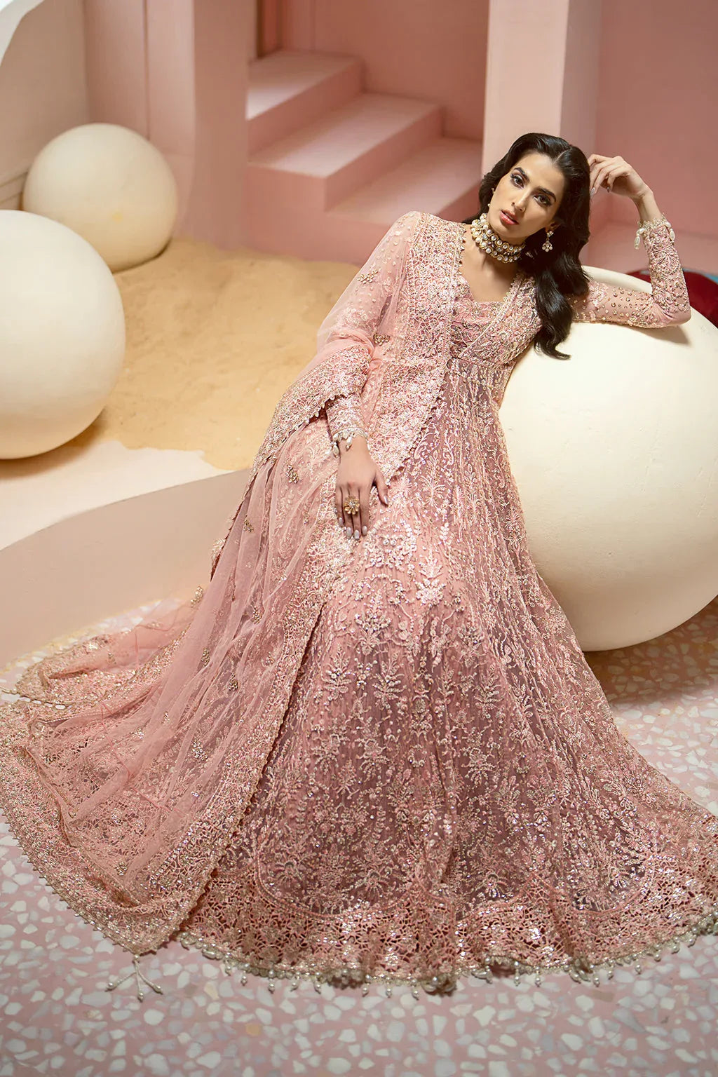 Ayzel | Luminara Wedding Formals | Earl - Aqsa Fabrics