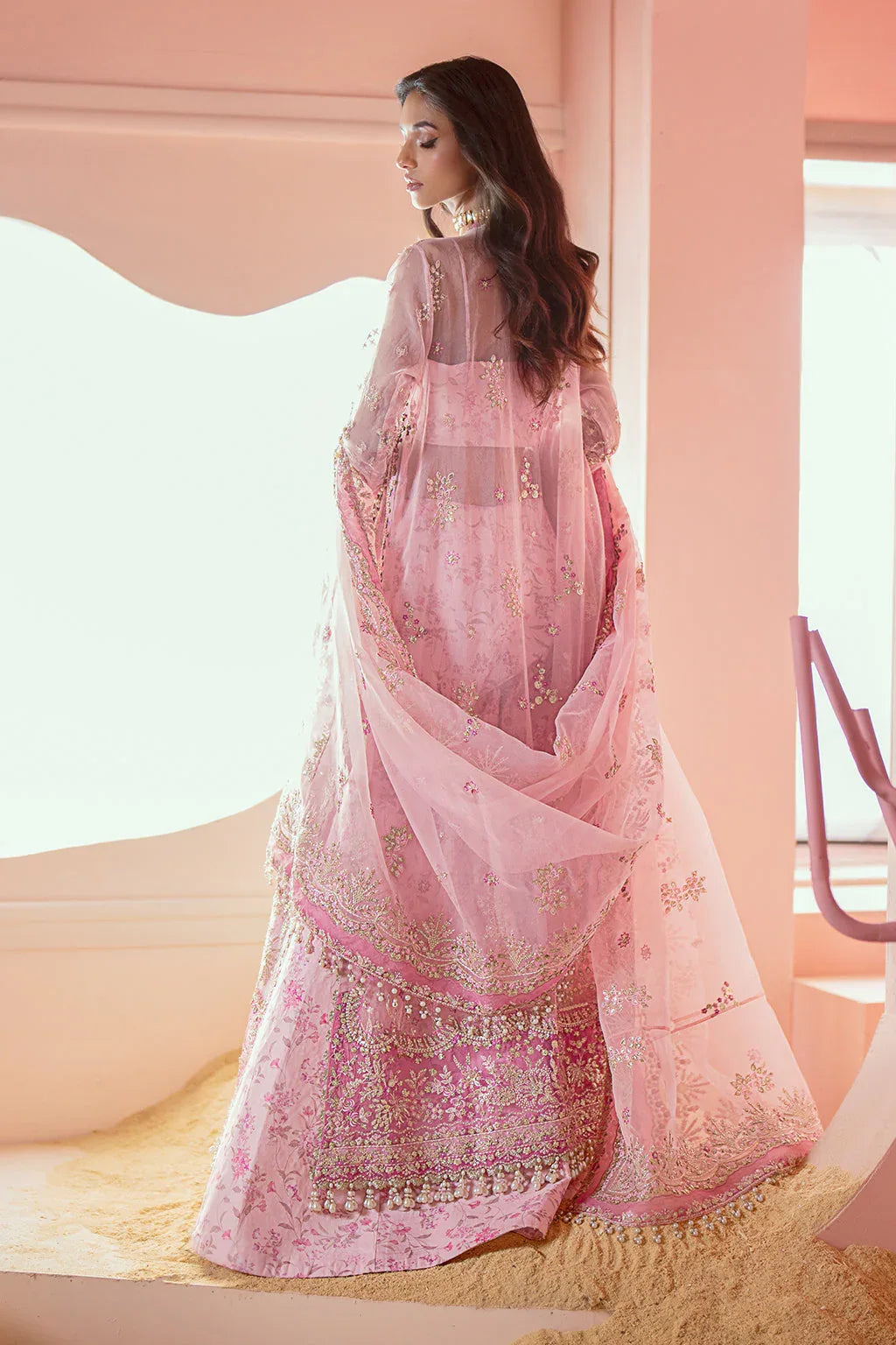 Ayzel | Luminara Wedding Formals | Bella - Aqsa Fabrics