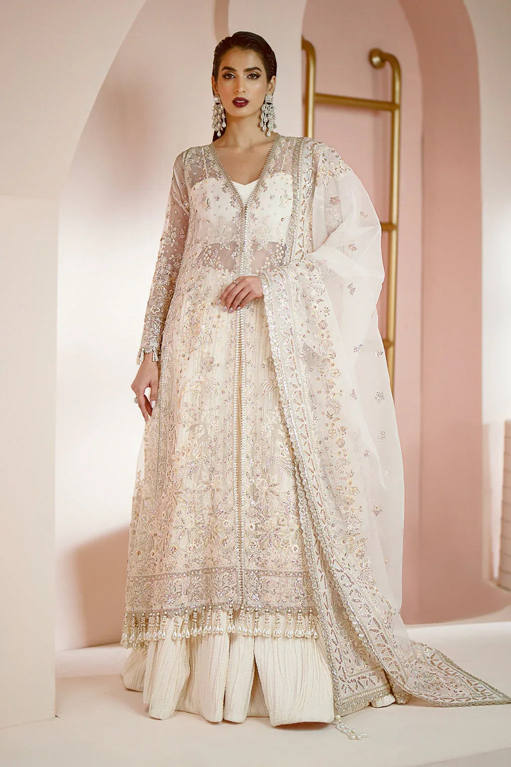 Ayzel | Luminara Wedding Formals | Sora - Aqsa Fabrics