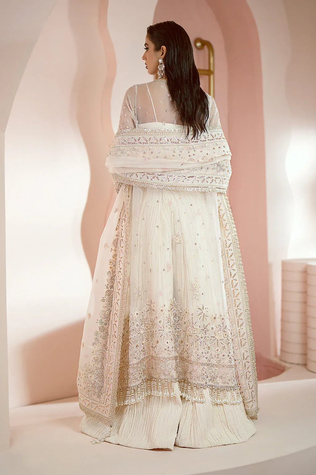 Ayzel | Luminara Wedding Formals | Sora - Aqsa Fabrics