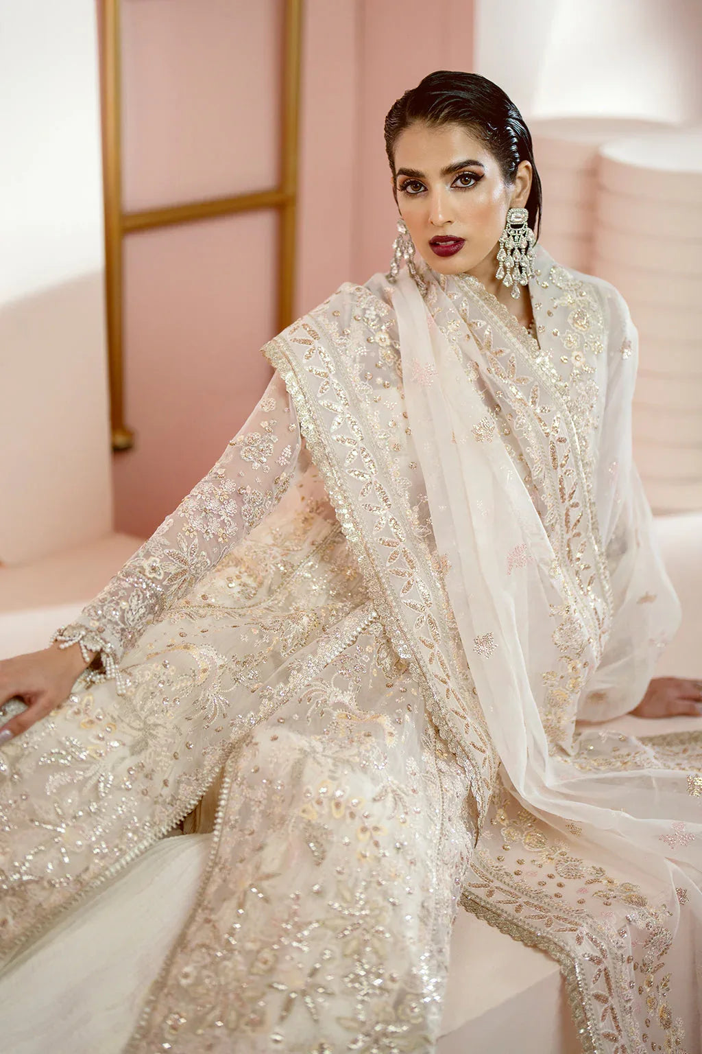 Ayzel | Luminara Wedding Formals | Sora - Aqsa Fabrics